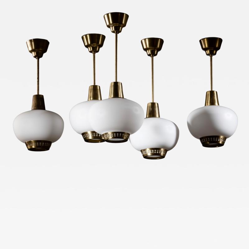 Hans Bergstr m Set of 5 Hans Bergstr m for Atelj Lyktan