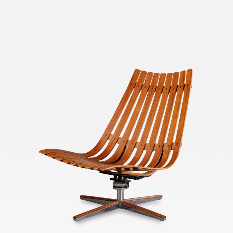 Hans Brattrudd HANS BRATTRUDD PIVOT LOUNGE CHAIR