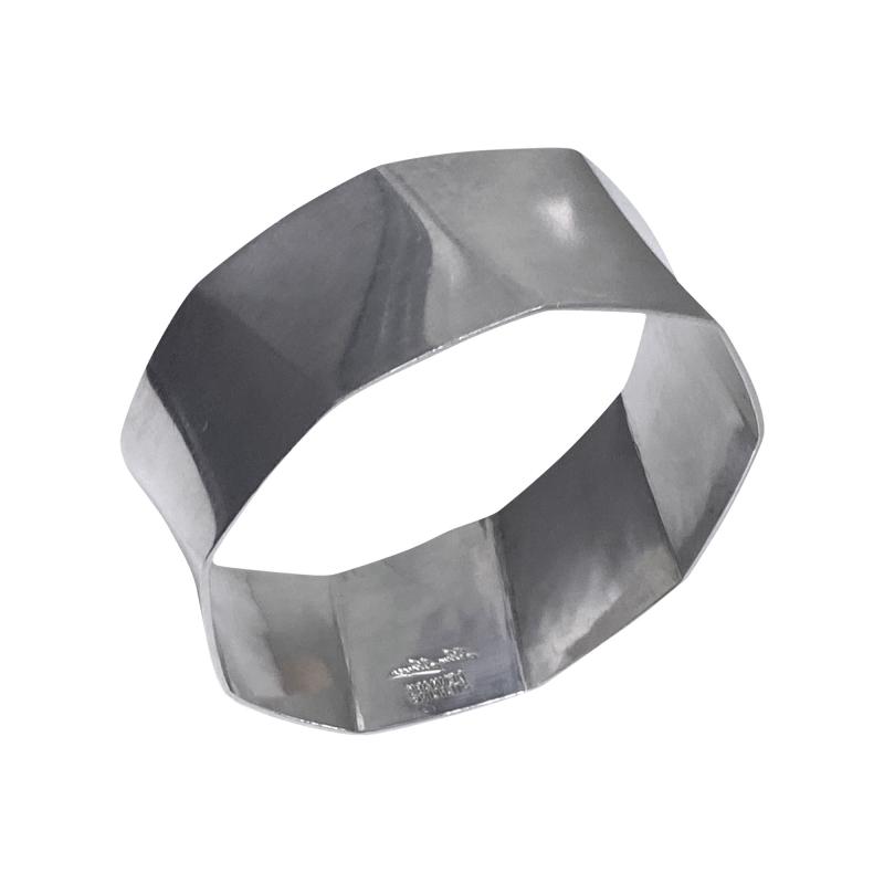 Hans Hansen Hans Hansen Sterling Bangle Cuff Denmark C 1960