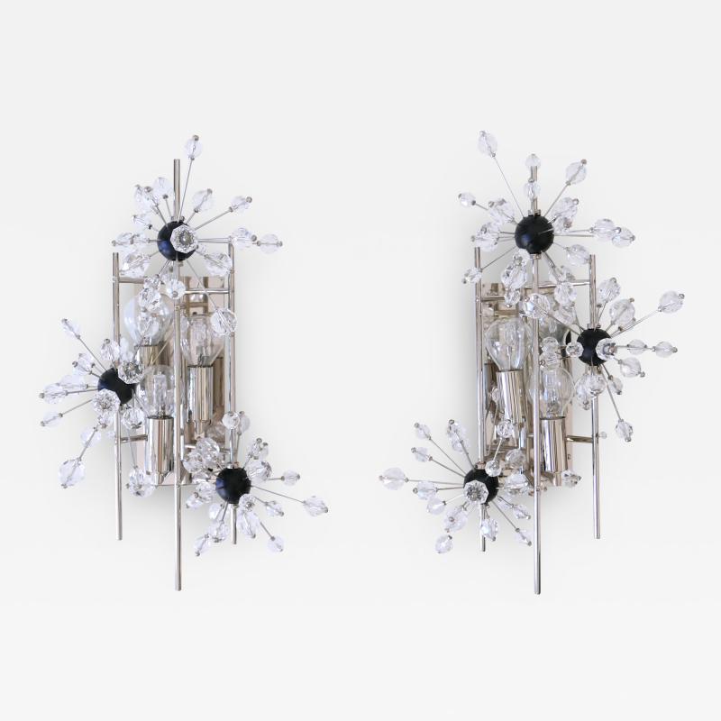 Hans Harald Rath Set of Two Metropolitan Opera Foyer Sconces by Hans Harald Rath for Lobmeyr