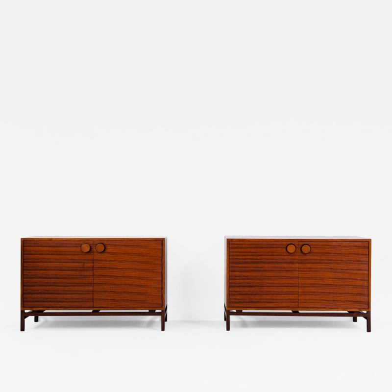 Hans Hove Palle Petersen Hans Hove Palle Petersen Pair of very refined rosewood sideboards 