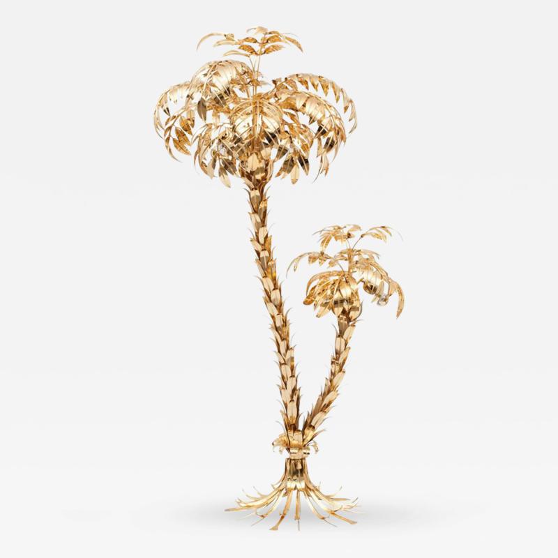 Hans K gl Hans K gl Brass Palmtree Floor Lamp