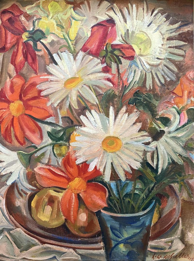 Hans Walter Scheller Daisies 