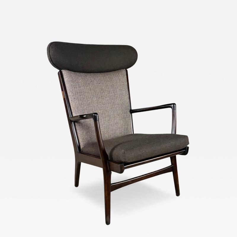 Hans Wegner 1953 Hans J Wegner Model AP15 high back easy chair Denmark