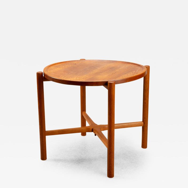 Hans Wegner AT35 Oak Side Table by Hans Wegner for Andreas Tuck Denmark 1960s