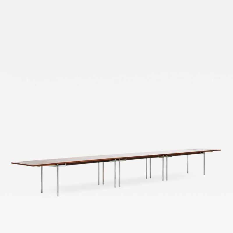 Hans Wegner Dining Conference Table Produced by Andreas Tuck