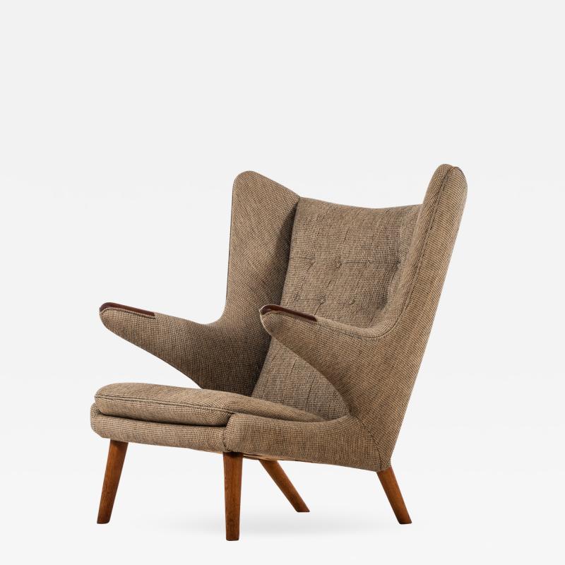 Hans Wegner Easy Chair Model Papa Bear Produced by A P Stolen