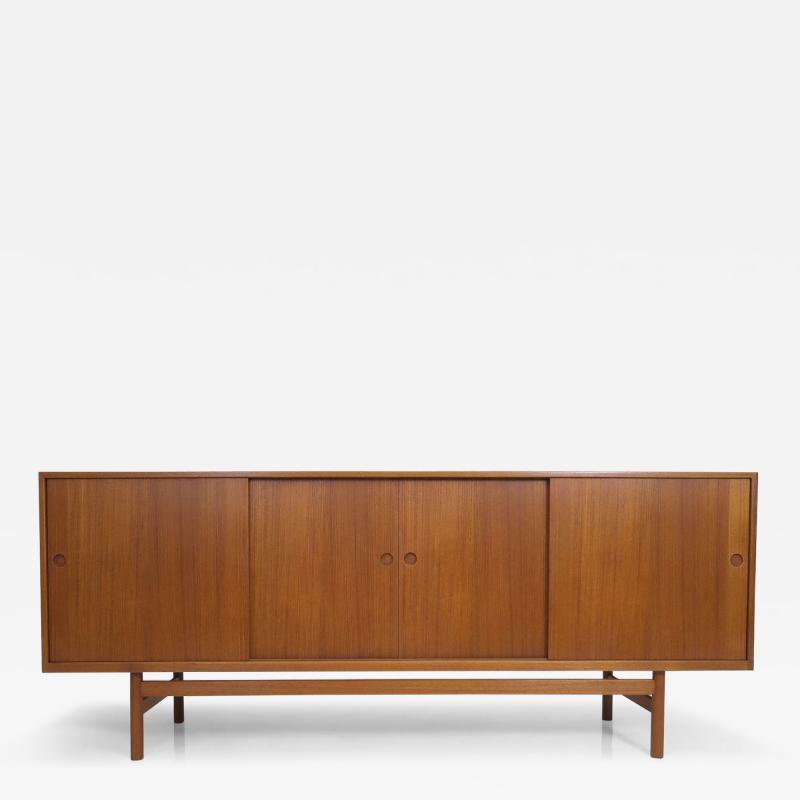 Hans Wegner Finely Handcrafted Danish Teak Credenza