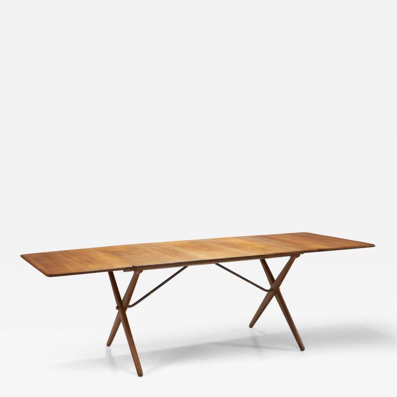 Hans Wegner Hans Wegner AT 309 Drop Leaf Dining Table for Andreas Tuck Denmark 1950s