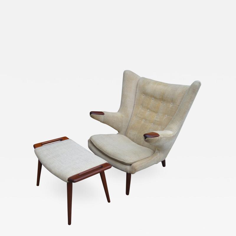 Hans Wegner Hans Wegner Papa Bear chair and Ottoman