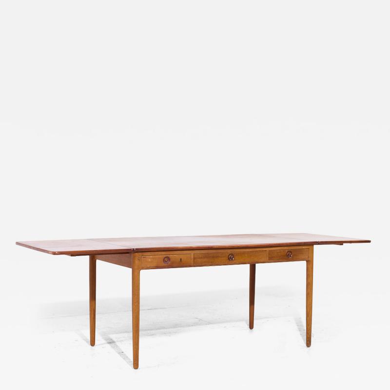 Hans Wegner Hans Wegner for Andreas Tuck AT 305 Mid Century Danish Teak Drop Side Desk