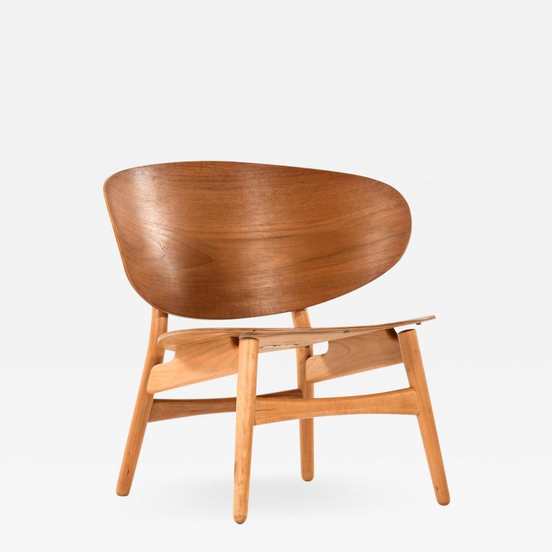 Hans Wegner Lounge Chair Model 1936 Produced by Fritz Hansen