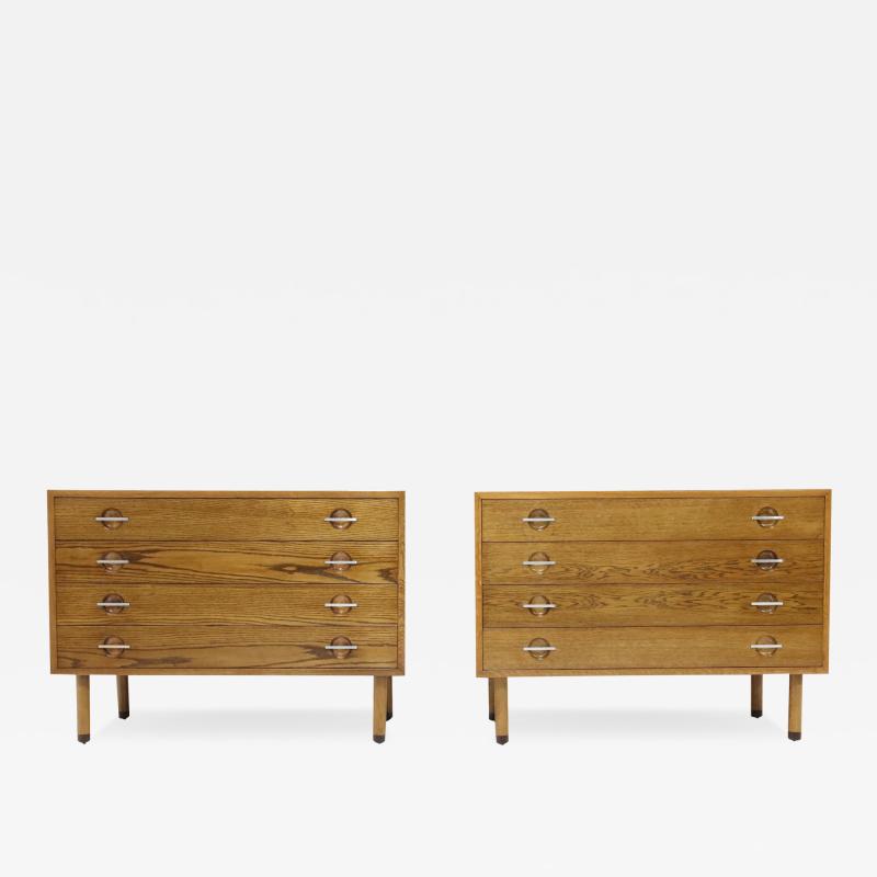 Hans Wegner Pair of Hans Wegner Chests or Nightstands in Oak by Ry Mobler