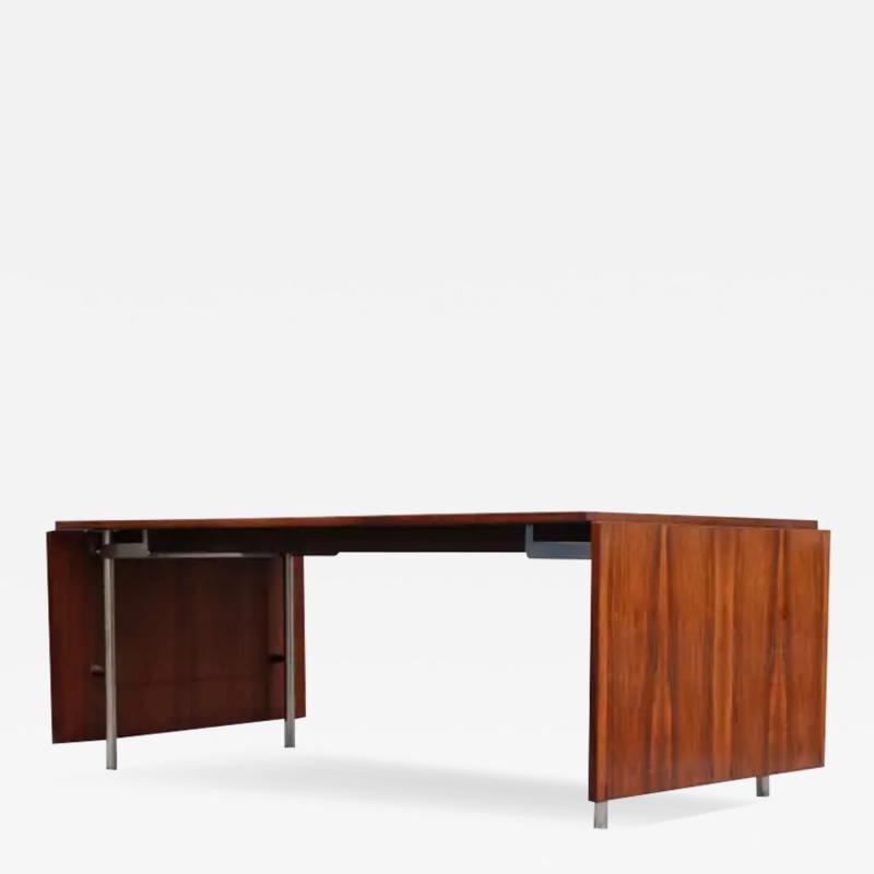 Hans Wegner Restored Hans J Wegner for Andreas Tuck AT 319 Drop Leaf Rosewood Dining Table
