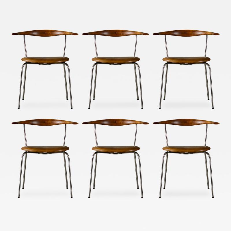 Hans Wegner Set of 6 Hans Wegner Dining Chairs