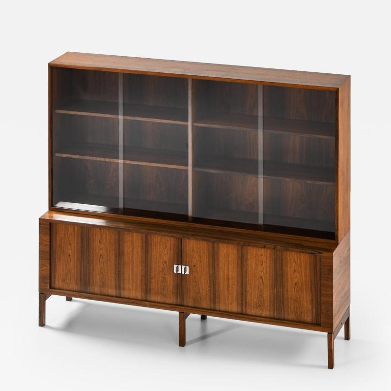 Hans Wegner Very Rare Sideboard with A Display Cabinet by Hans Wegner 1965s