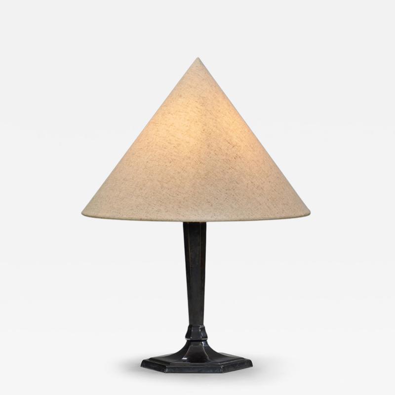 Harald Notini 6822 Table Lamp by Harald Notini for Arvid B hlmarks Lampfabrik Sweden 1920s
