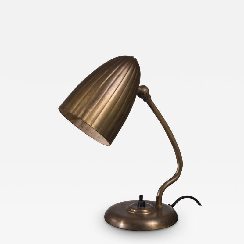 Harald Notini Harald Notini brass table lamp for Bohlmarks