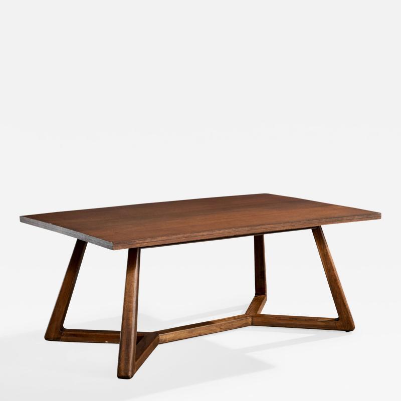 Harold Schwartz Dining Table in Wood USA 1950s