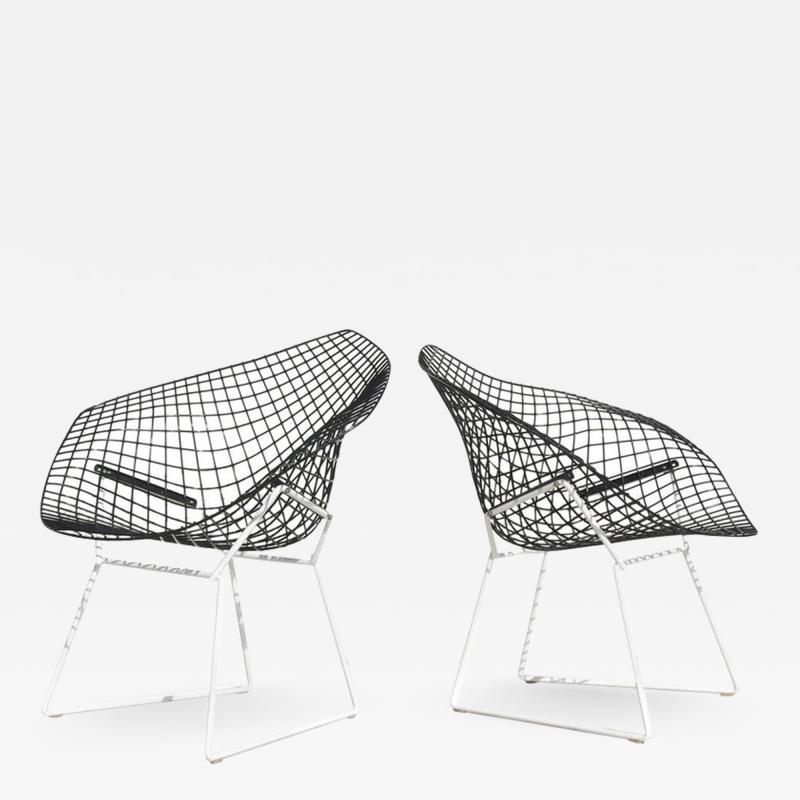 Harry Bertoia 1 Knoll Bertoia Early Version Diamond Lounge Chair