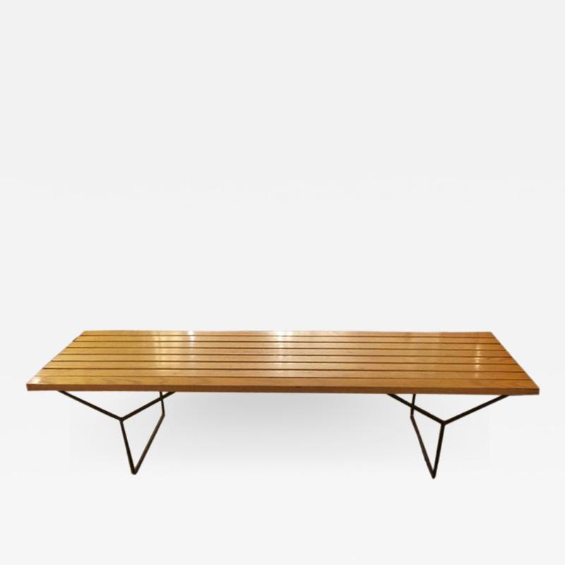 Harry Bertoia HARRY BERTOIA SLAT BENCH BY KNOLL