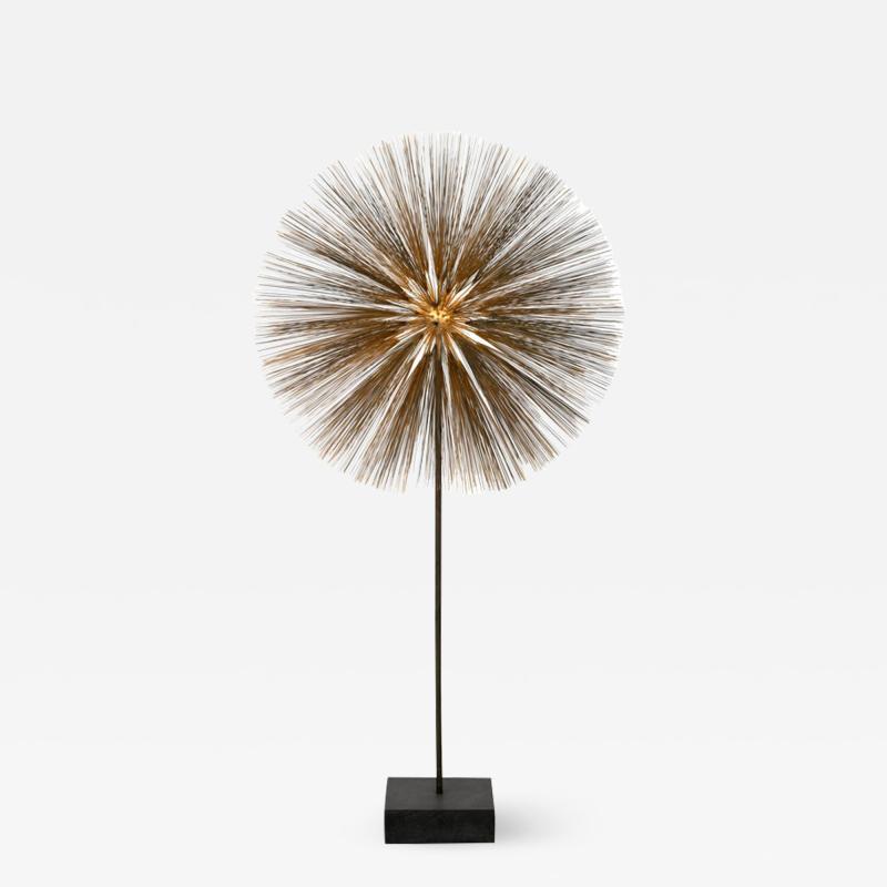 Harry Bertoia Harry Bertoia Gilt Bronze Brass and Steel Dandelion Sculpture