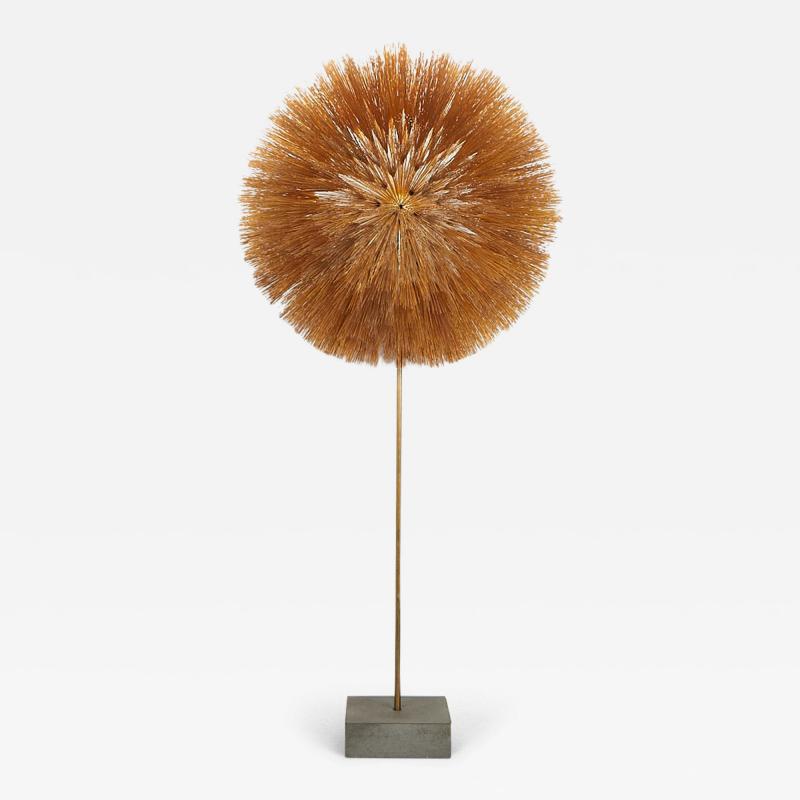 Harry Bertoia Harry Bertoia Gilt Bronze Brass and Steel Dandelion Sculpture