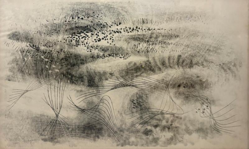 Harry Bertoia Harry Bertoia Mono Print 254