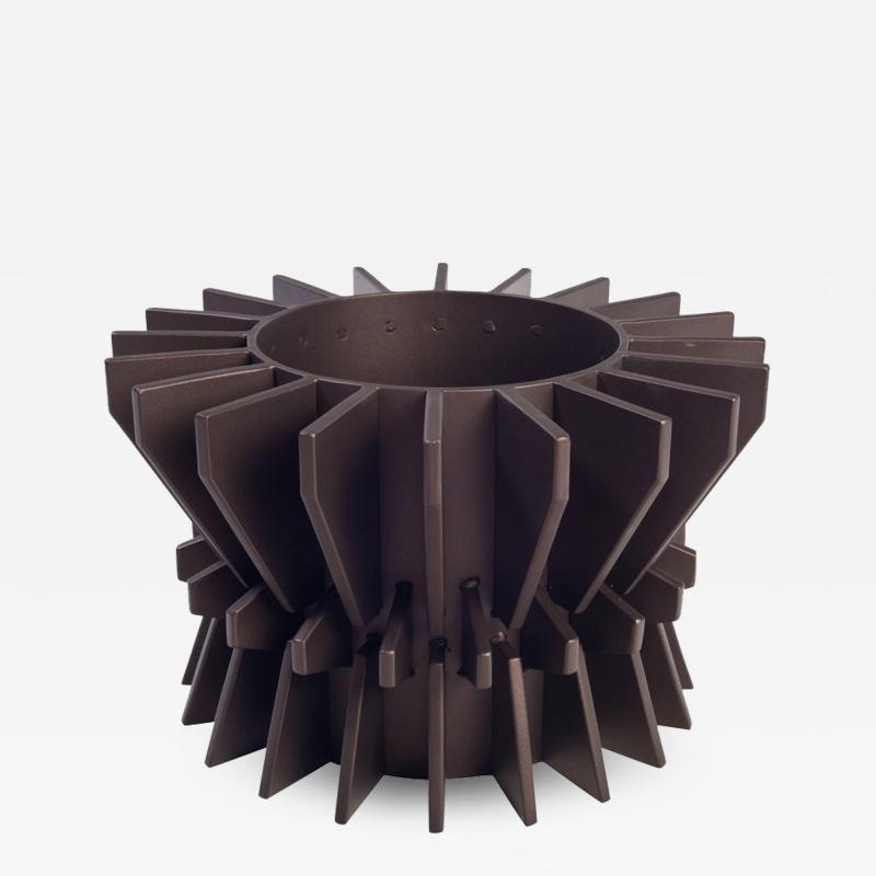 Harry Clark Cosmos Steel Planter by Harry Clark