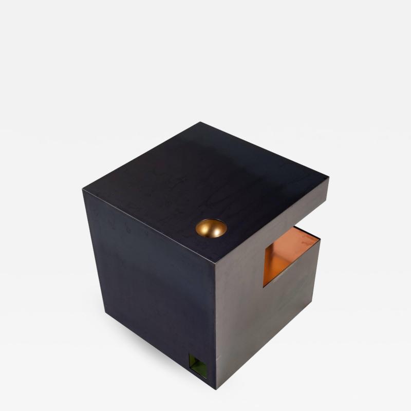 Harry Clark Cube Side Table by Harry Clark