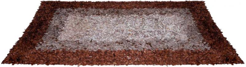 Harry Flitterman One of a kind Hand Loomed Leather Carpet by Jack Lenor Larsen Harry Flitterman