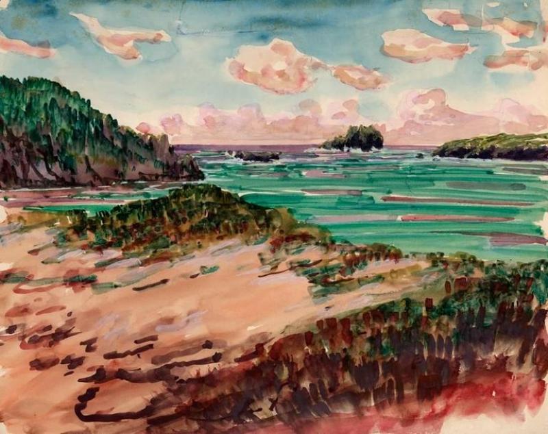 Harry Leslie Hoffman The Bermuda Coast c 1929