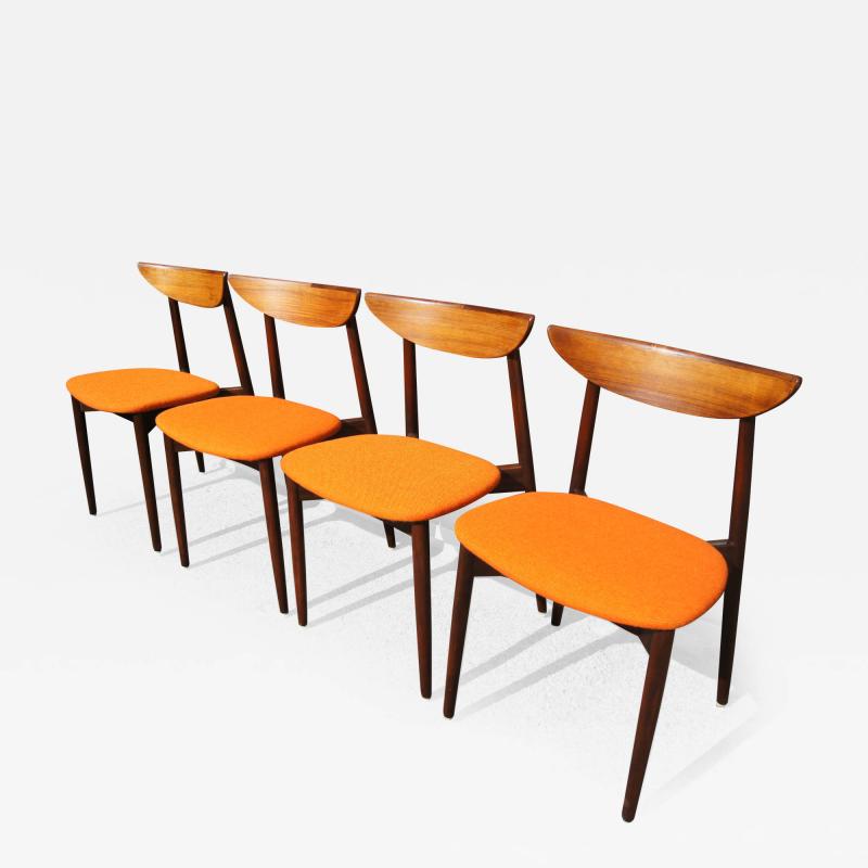 Harry Ostergaard Set of Four Rosewood Dining Chairs by Harry stergaard