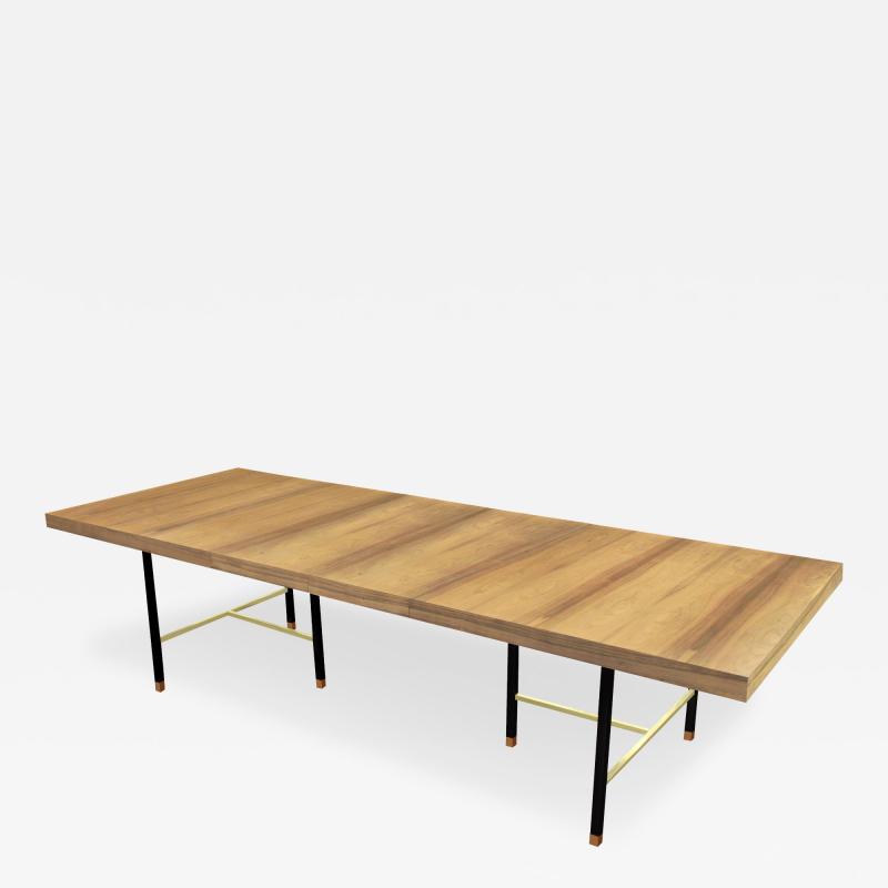 Harvey Probber Extension Dining Table in Bleached Rosewood by Harvey Probber