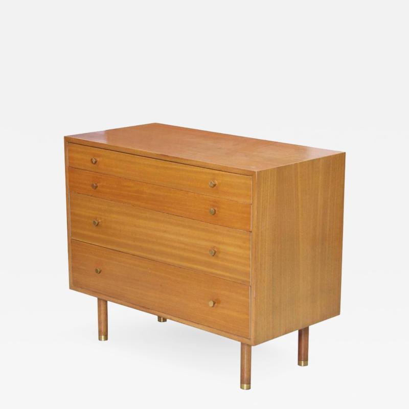 Harvey Probber Harvey Probber Chest of Drawers with Brass Pulls