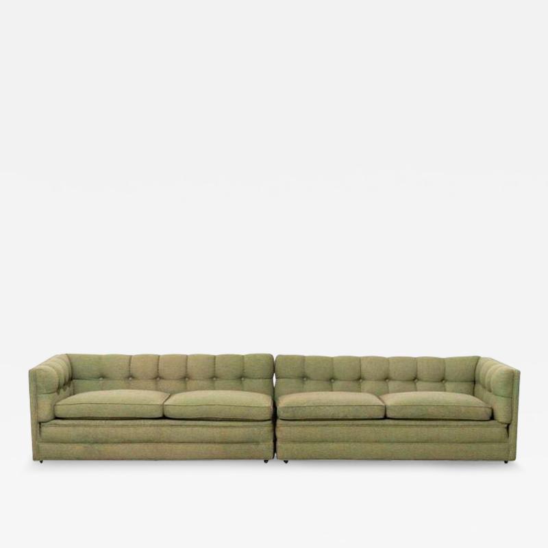 Harvey Probber Harvey Probber Deep Tufted Sectional from the Nuclear Sert Series Early 1950s