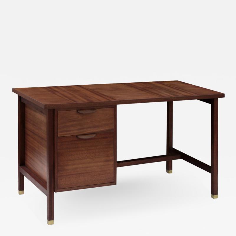 Harvey Probber Harvey Probber Desk in Mahogany 1950s Signed 