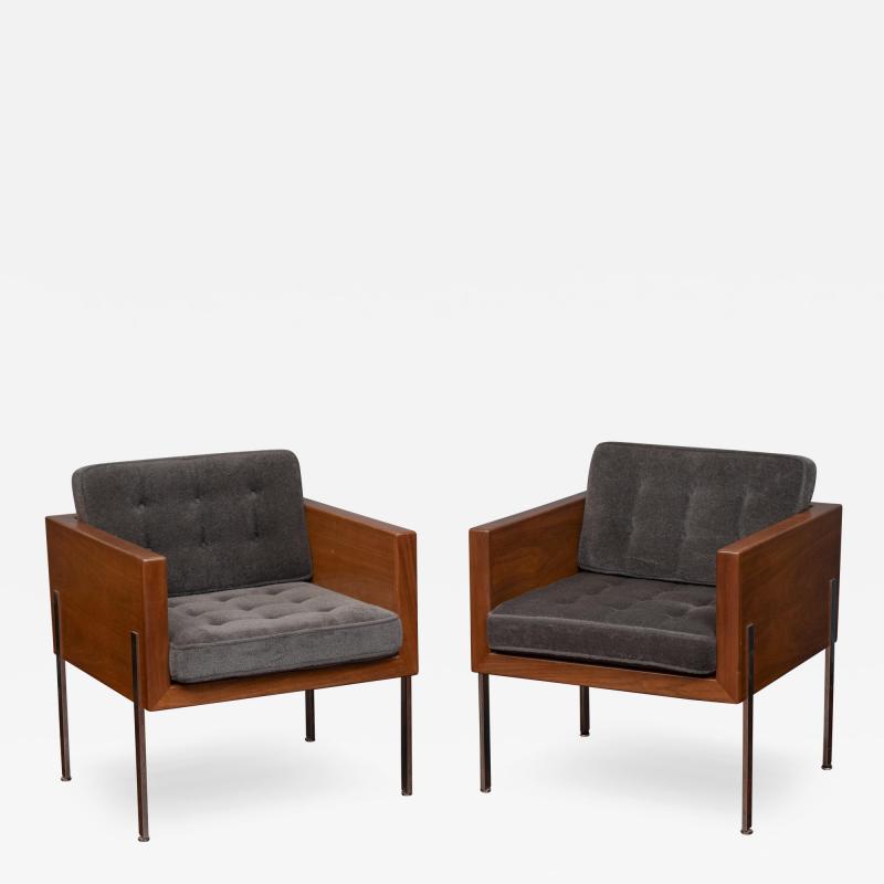 Harvey Probber Harvey Probber Lounge Chairs Model 248 Architectural Series