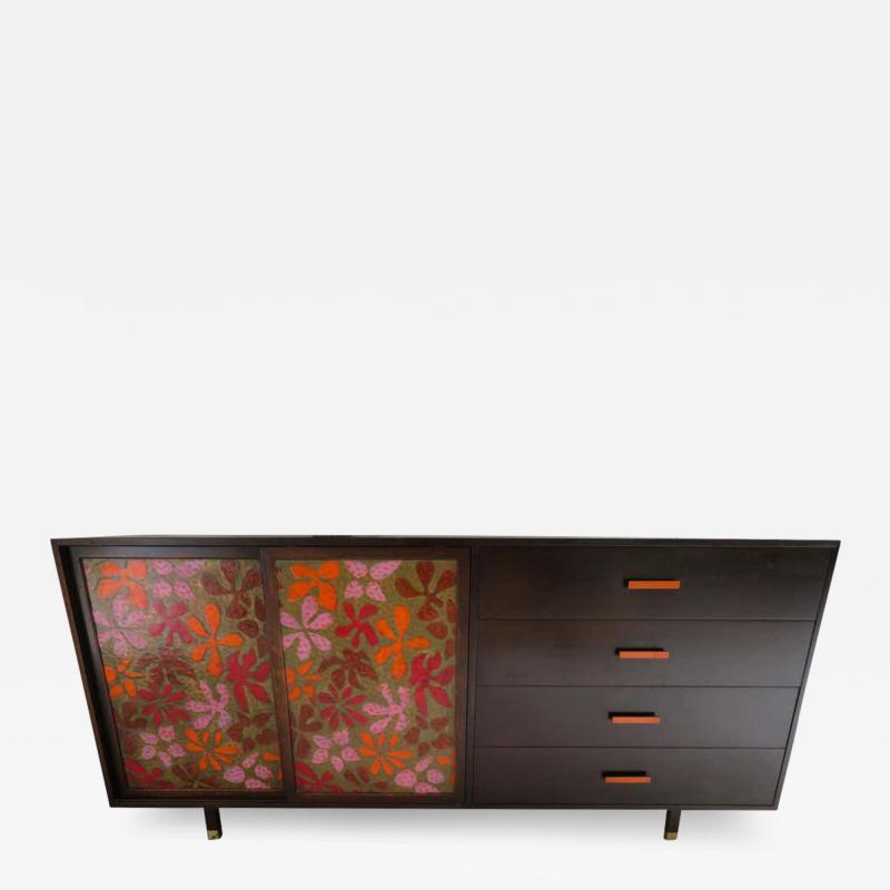 Harvey Probber Scrumptious Harvey Probber Enameled Door Credenza Mid Century Modern