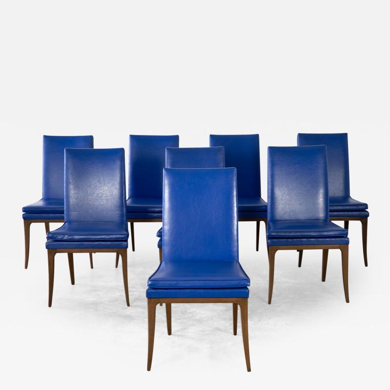 Harvey Probber Set of Eight Sabre Leg Dining Chairs by Harvey Probber 1960s