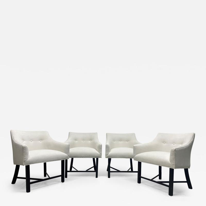 Harvey Probber Set of Four Harvey Probber Lounge Chairs