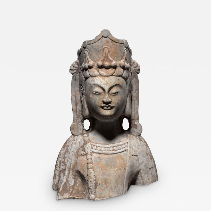 Head and Torso of Bodhisattva Northern