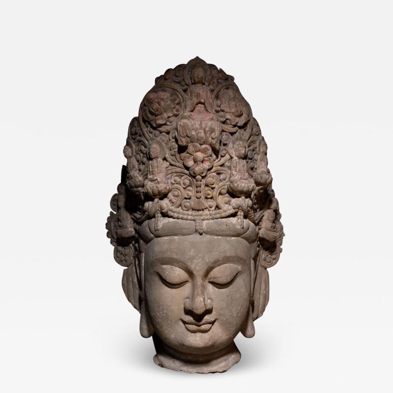 Head of Bodhisattva Maitreya Song Dynasty