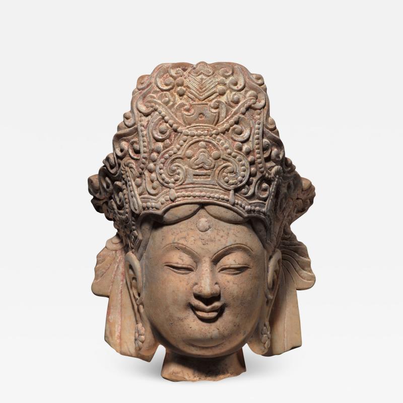 Head of Bodhisattva Maitreya Song Dynasty