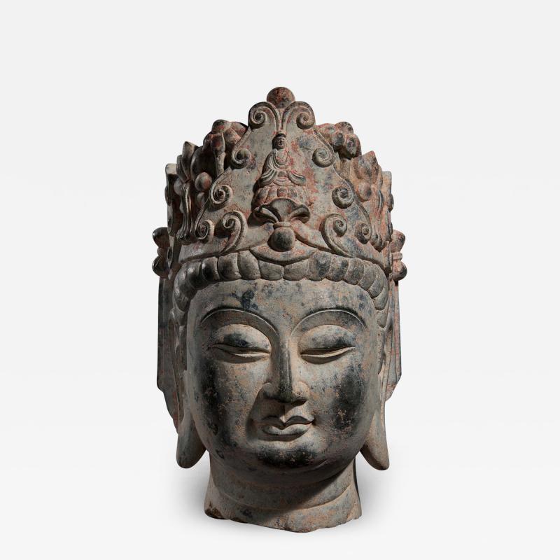 Head of Bodhisattva Northern Qi Period