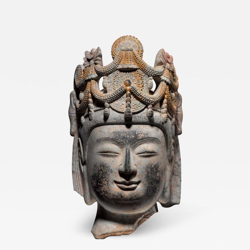 Head of Bodhisattva Northern Qi Period