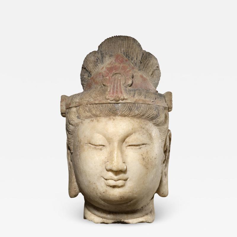 Head of Bodhisattva Tang Dynasty