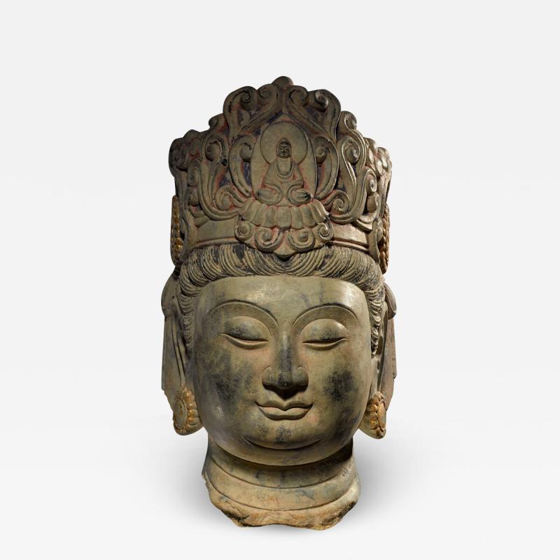 Head of Bodhisattva Tang Dynasty