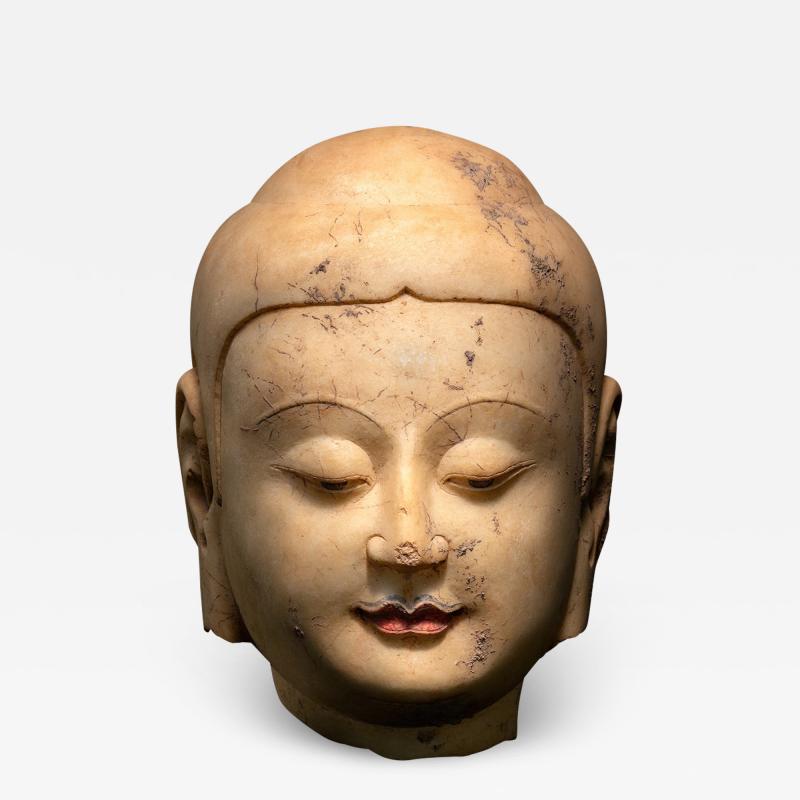 Head of Buddha Sui Dynasty