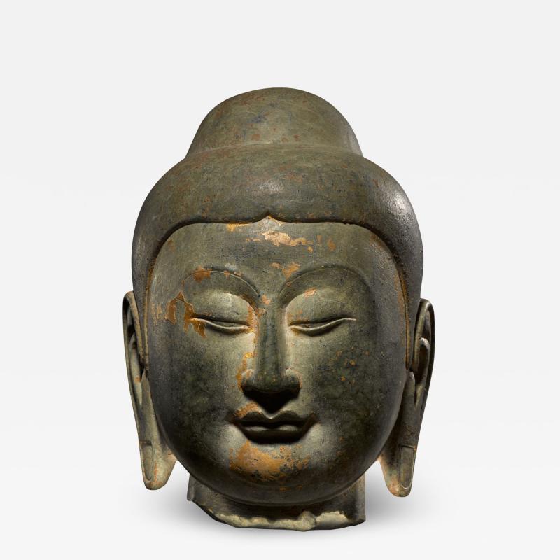 Head of Buddha Tang Dynasty